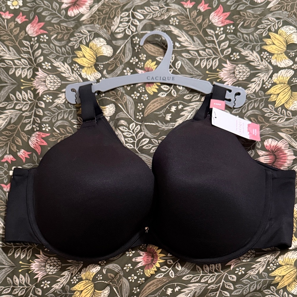 Cacique Elegant Black Women's Bra